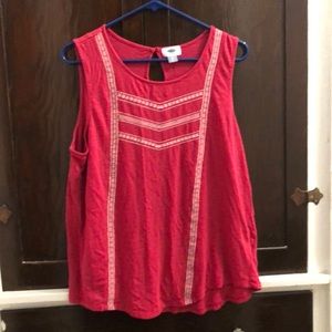 Old navy pink tank top